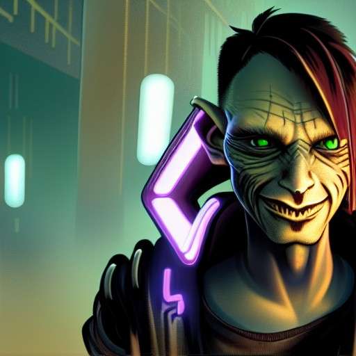 Lowlife 2090 – Creating a new character.  Weasel