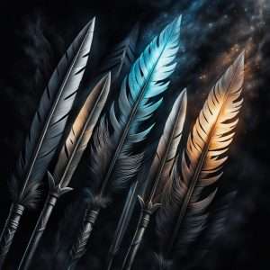 magical enchanted arrows