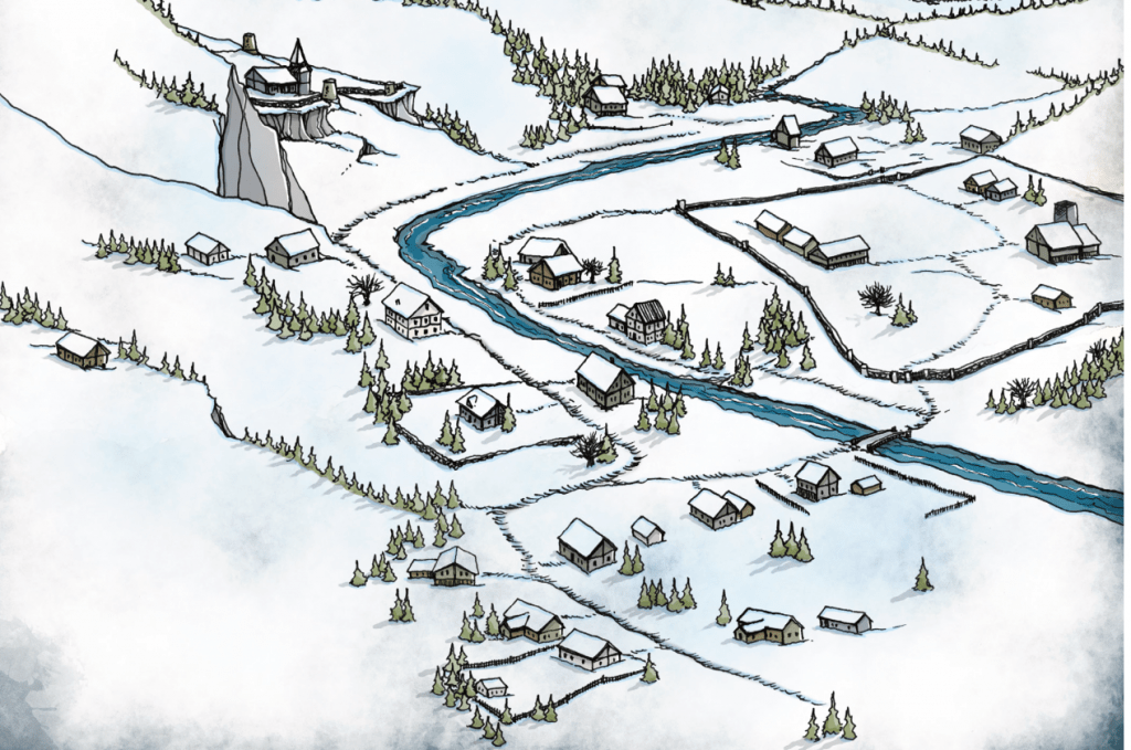 the tiny hamlet of Winterton, Bay of Spirits.