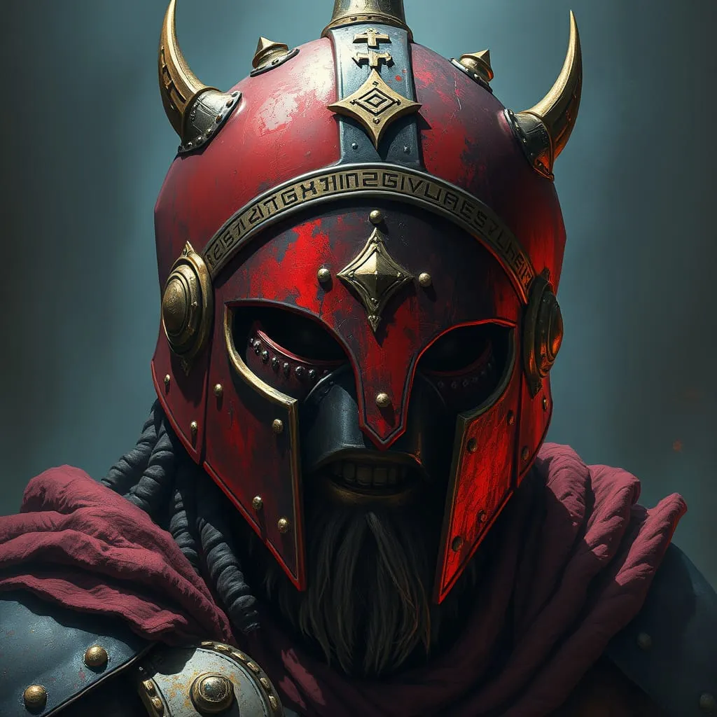 The Blood-Red Helm.