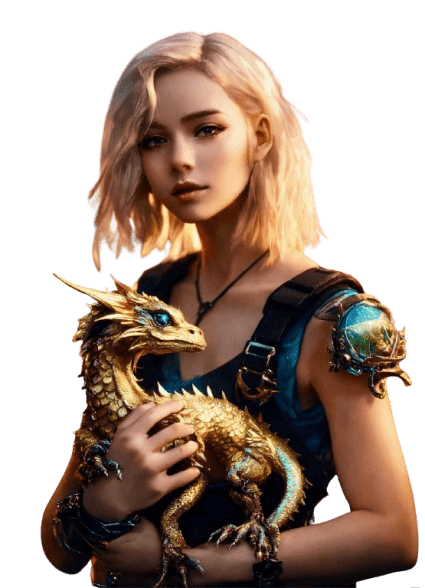 Tiny Fire Drake for Pathfinder 2e