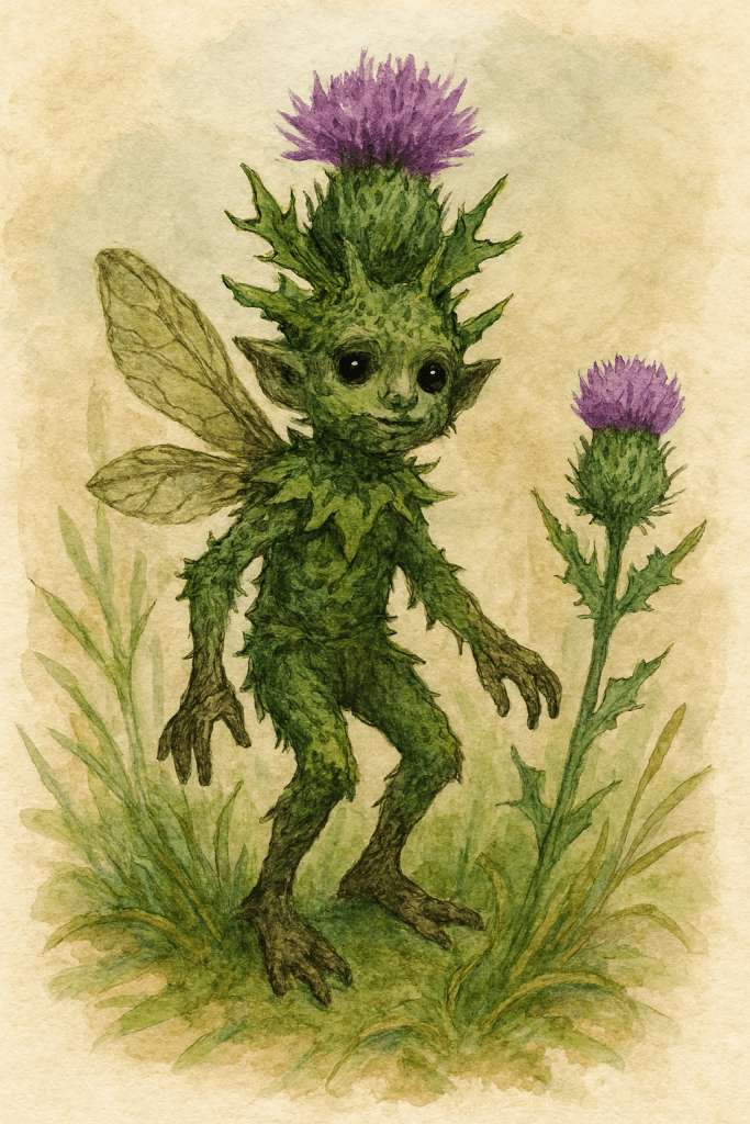 Thistlekin Fae Creature