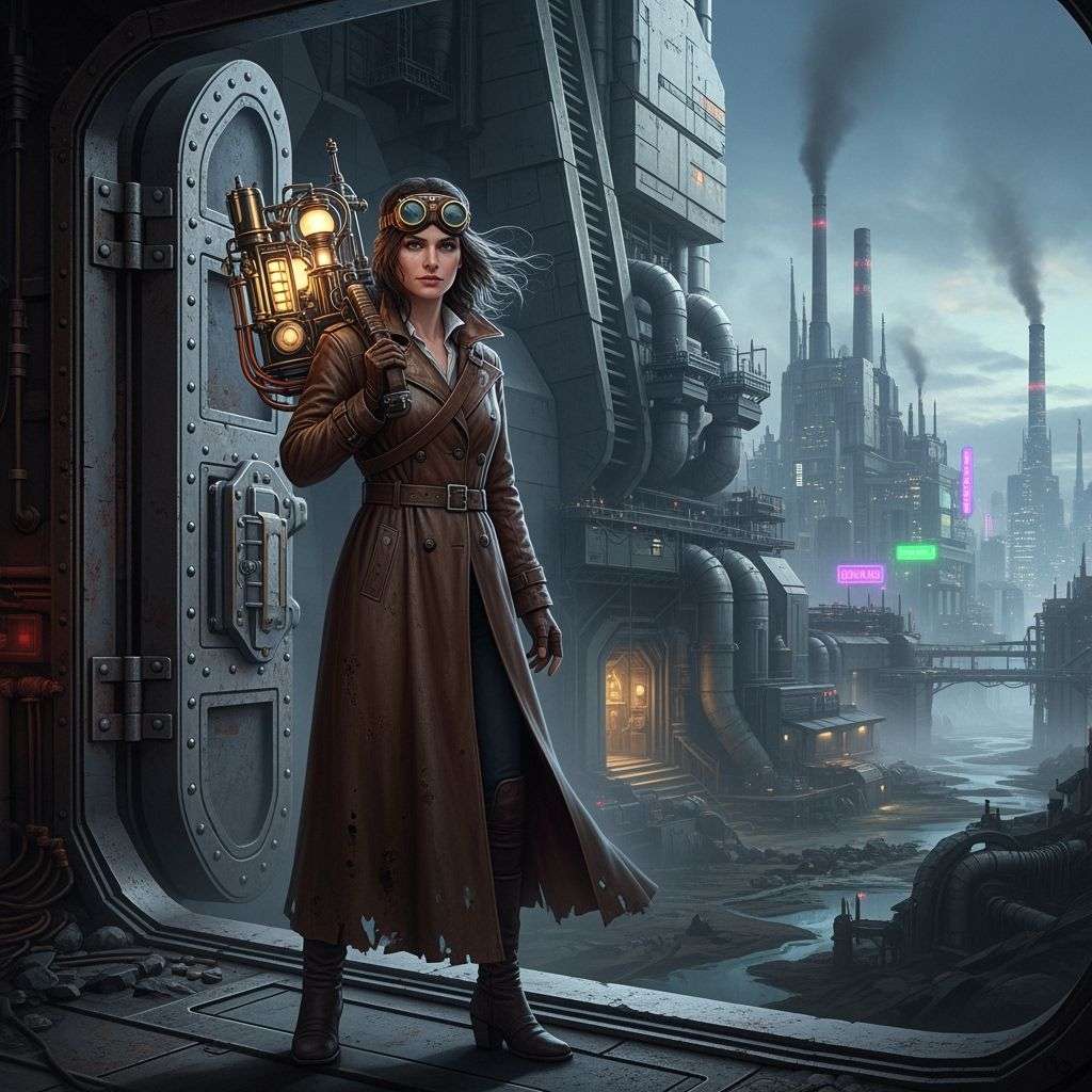 steampunk lady