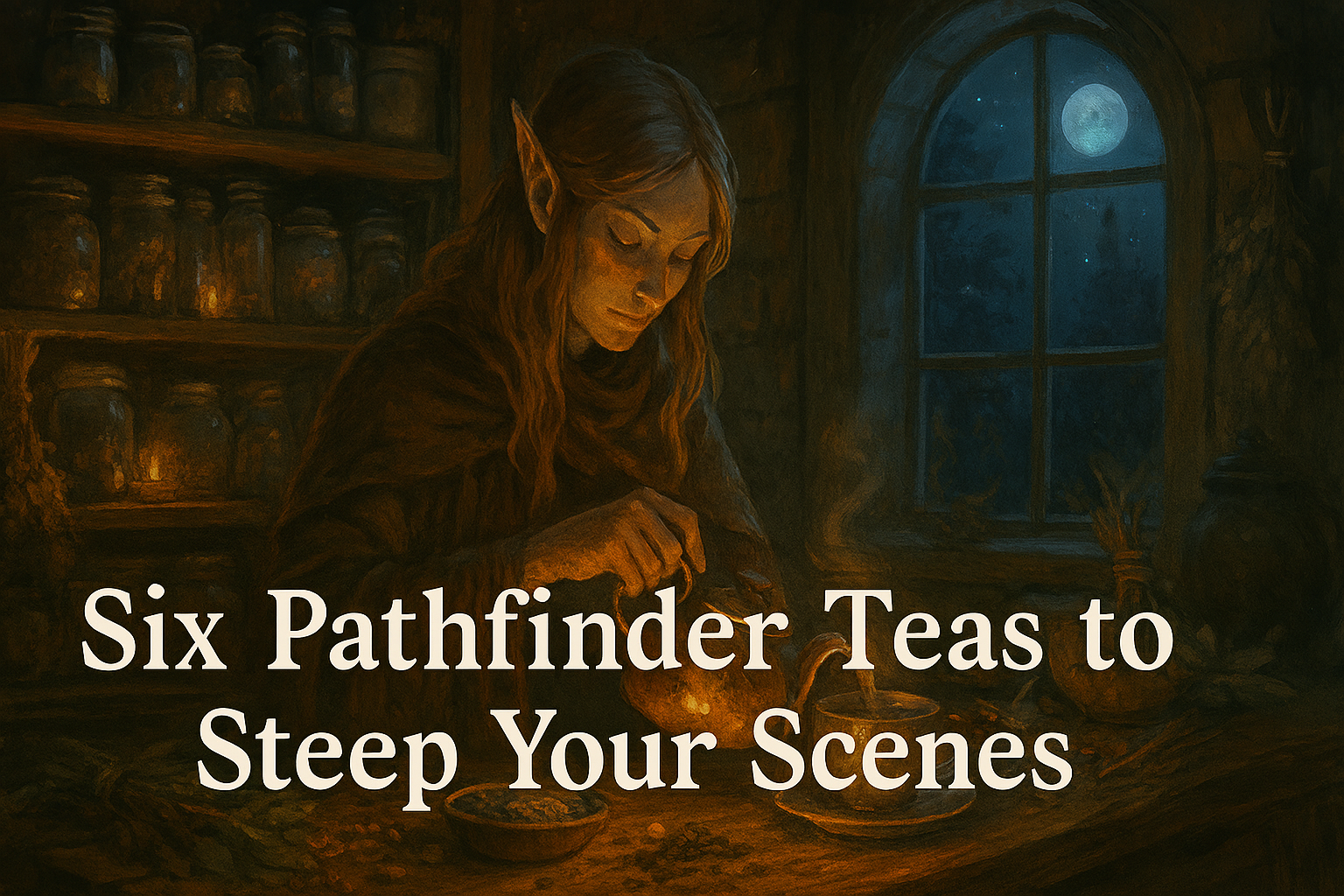 Six Pathfinder Teas to Steep Your Scenes