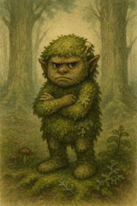 A Mossling for Dolmanwood RPG